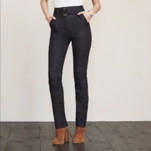 Reformation, Cyril, high-waist denim pants